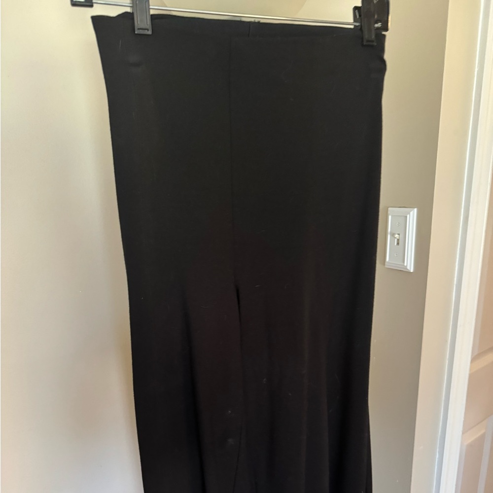 Women’s Chaps black gauchos /wide leg pant